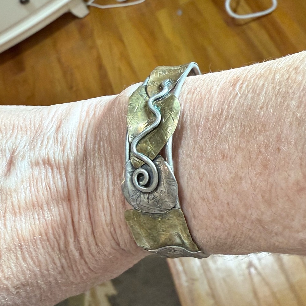 Silver and Gold Tone Bracelet